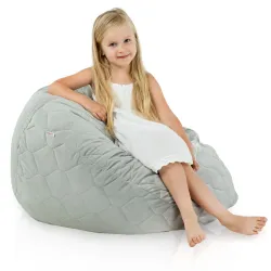 Kids Bean Bag Chair L - Soft Velvet – view 64