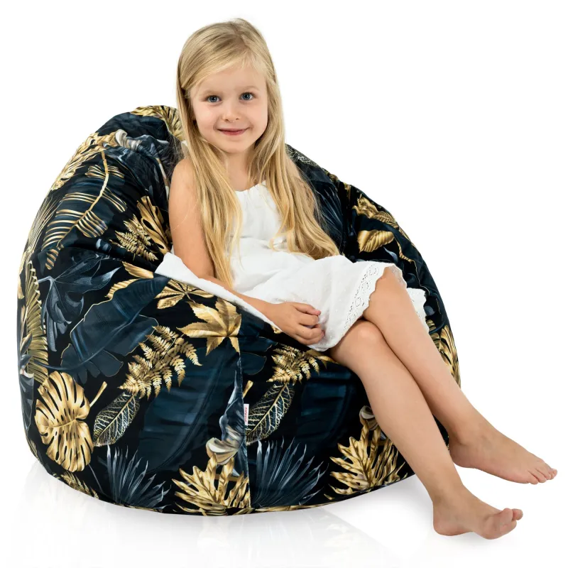 Kids Bean Bag Chair L - Premium Printed Fabric – view 90