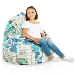 Large Bean Bag Chair XL - Premium Printed Fabric – view 72