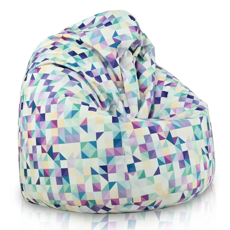 Large Bean Bag Chair XL - Premium Printed Fabric – view 2