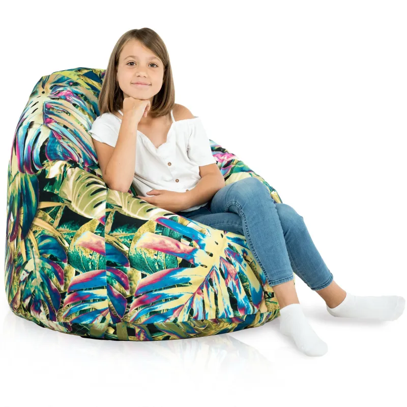 Large Bean Bag Chair XL - Premium Printed Fabric – view 80