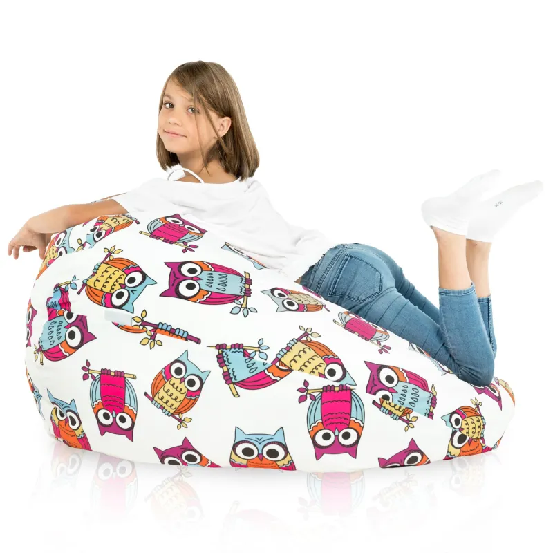 Bean bag children Owls