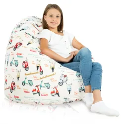 Large Bean Bag Chair XL - Premium Printed Fabric – view 83