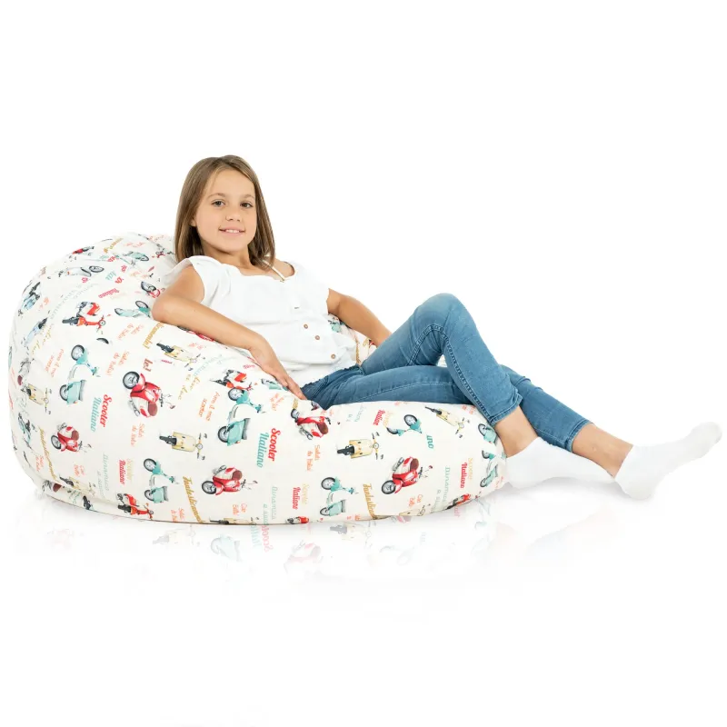 Large Bean Bag Chair XL - Premium Printed Fabric – view 99