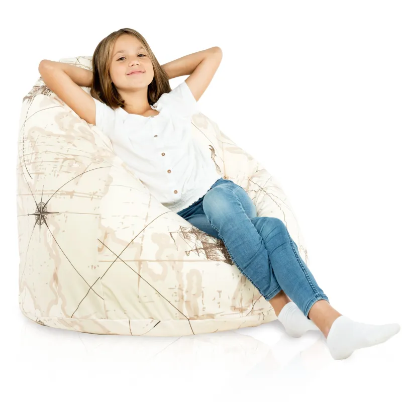 Large Bean Bag Chair XL - Premium Printed Fabric – view 71