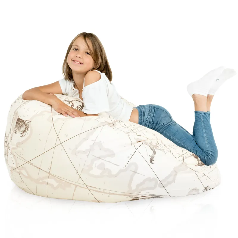 Large Bean Bag Chair XL - Premium Printed Fabric – view 111