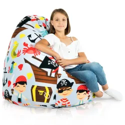 Large Bean Bag Chair XL - Premium Printed Fabric – view 58