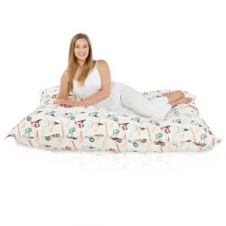Comfortable giant bean bag pillow, suitable for kids' activities