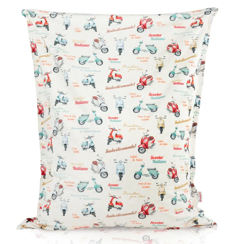 Versatile bean bag pillow for outdoor fun and relaxation