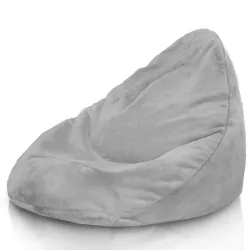 Drop XXL Highback Bean Bag Chair - Yeti Faux Fur