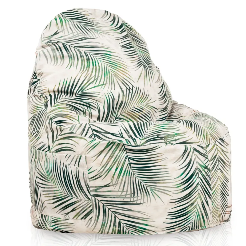 Porto Smart Bean Bag Floor Seat - Premium Printed Fabric