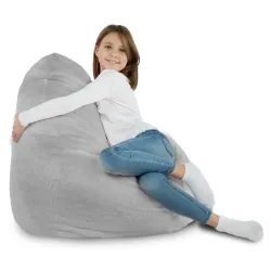 Porto Smart Bean Bag Floor Seat - Yeti Faux Fur – view 4