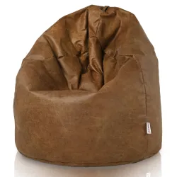 Giant Adult Bean Bag Chair XXL - Premium Genuine Leather