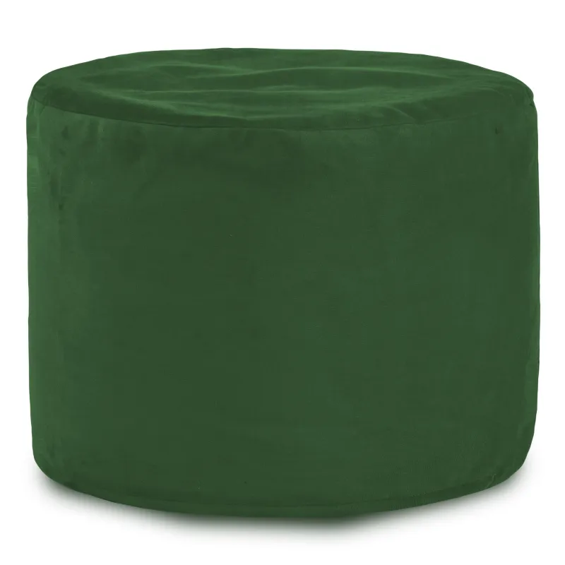 Round Cylinder Pouffe - Soft Velvet – view 7