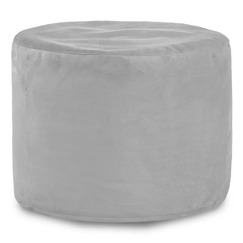 Round Cylinder Pouffe - Soft Velvet – view 8