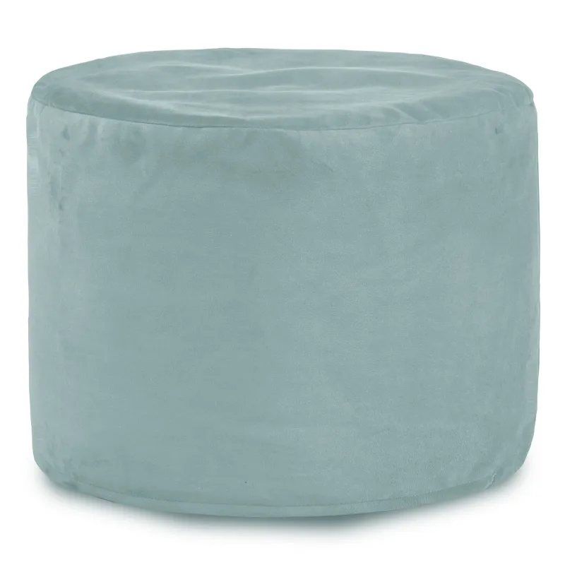 Round Cylinder Pouffe - Soft Velvet – view 9