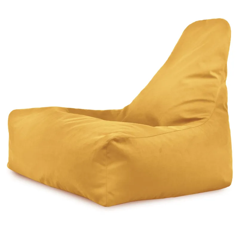 Bali Bean Bag Chair with Backrest - Soft Velvet – view 2