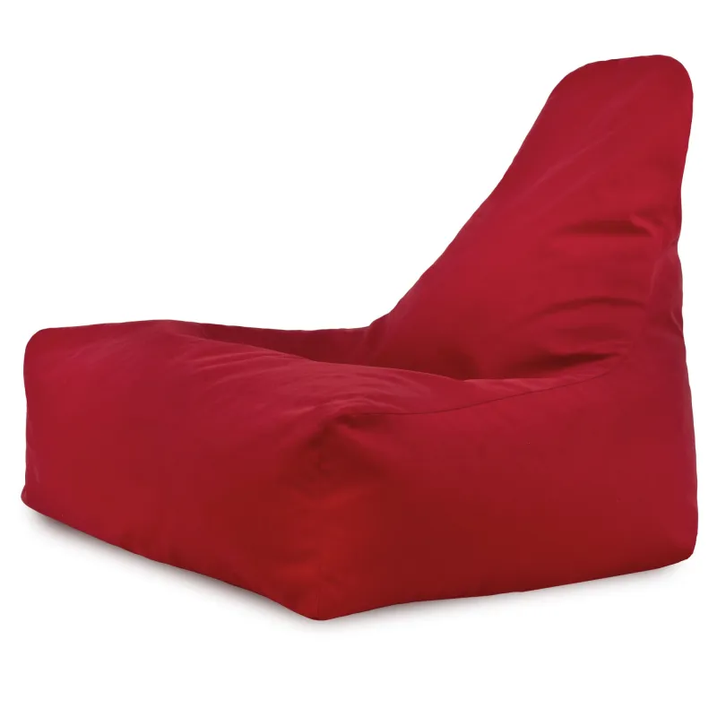 Bali Bean Bag Chair with Backrest - Soft Velvet – view 5
