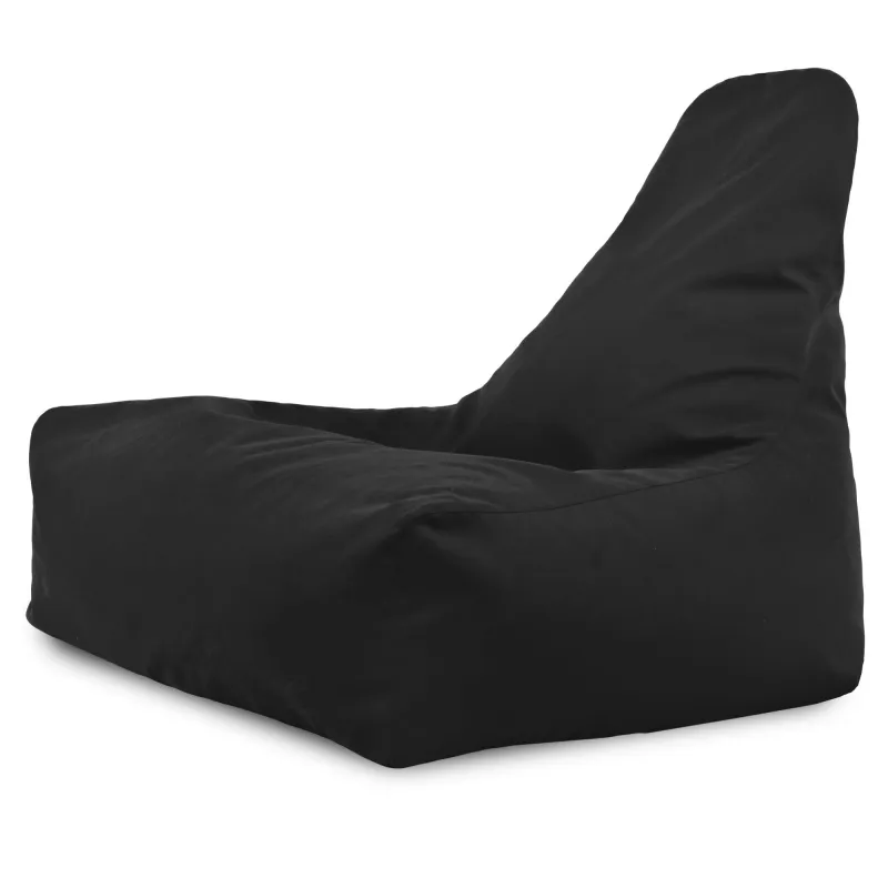 Bali Bean Bag Chair with Backrest - Soft Velvet – view 15