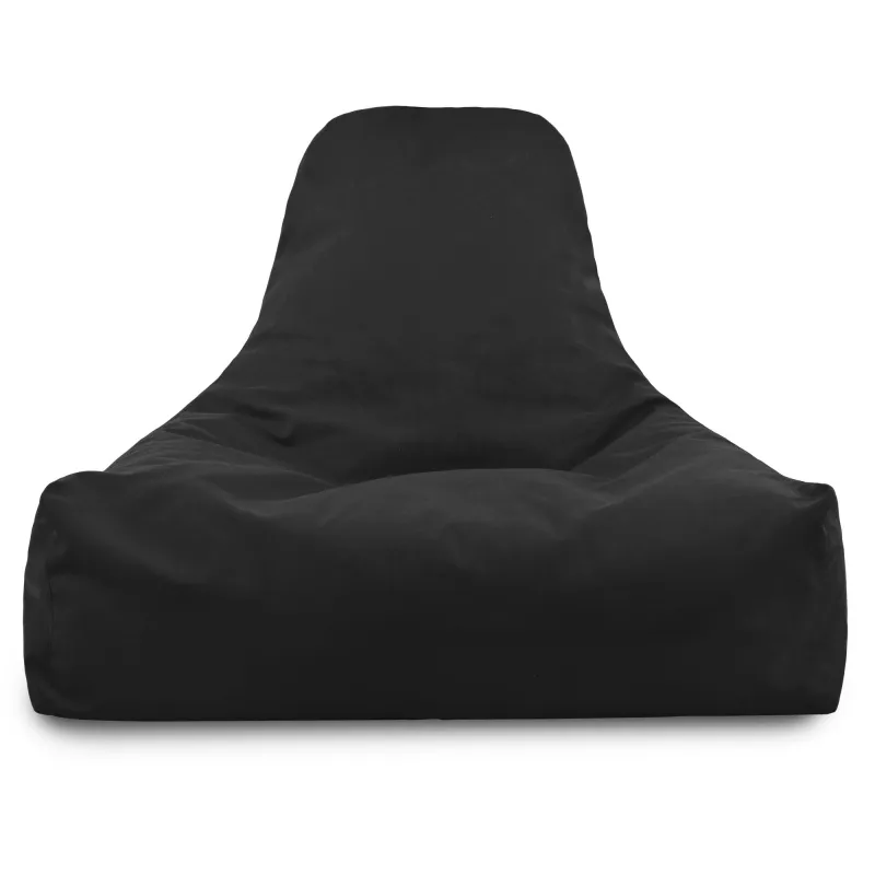 Bali Bean Bag Chair with Backrest - Soft Velvet – view 30
