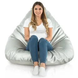 Drop XXL Highback Bean Bag Chair - Faux Leather – view 8