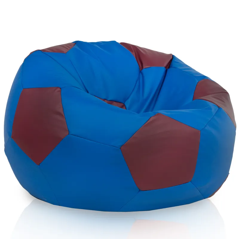 Giant Football Bean Bag Chair XXL - Faux Leather – view 9