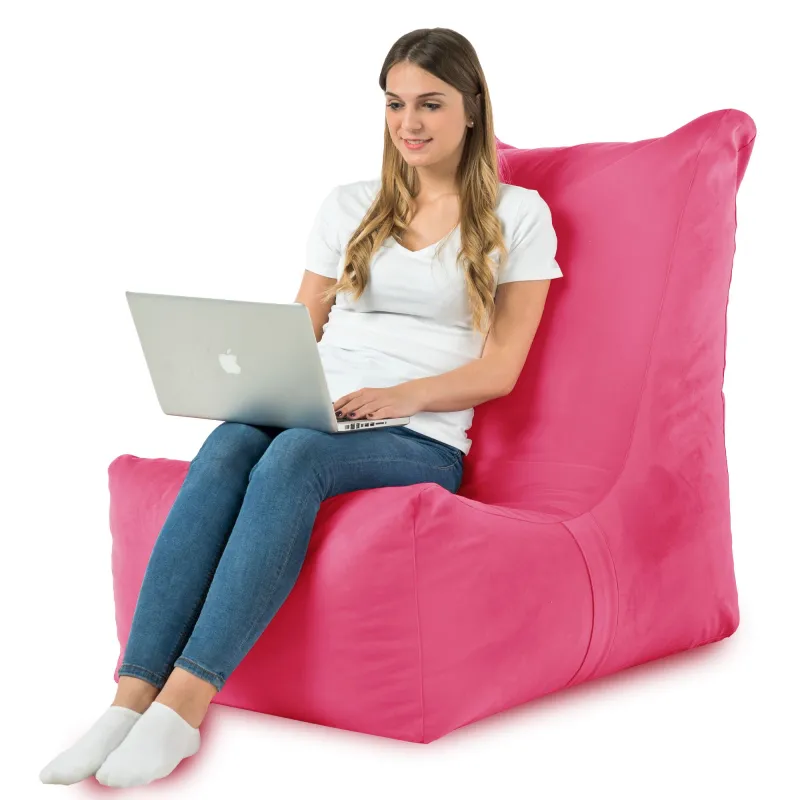 Giant Adult Bean Bag XXL Lounge Chair Distinto - Soft Velvet – view 65