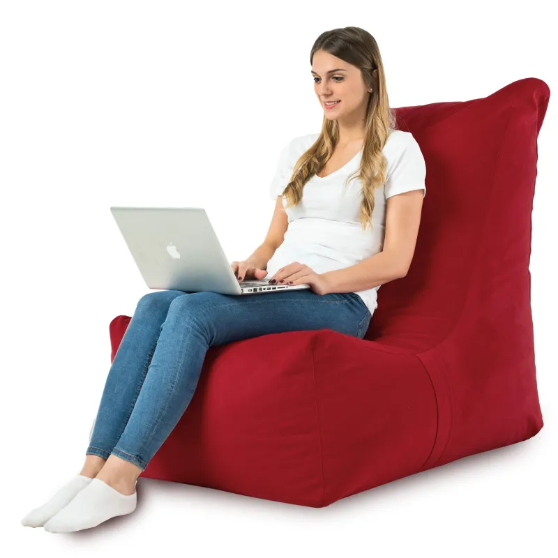 Giant Adult Bean Bag XXL Lounge Chair Distinto - Soft Velvet – view 18