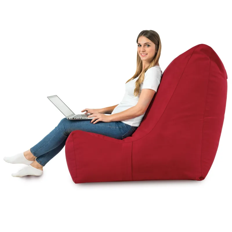 Giant Adult Bean Bag XXL Lounge Chair Distinto - Soft Velvet – view 35