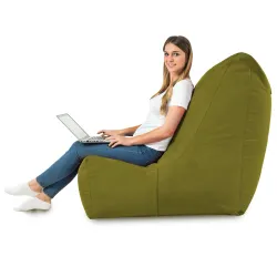 Giant Adult Bean Bag XXL Lounge Chair Distinto - Soft Velvet – view 36