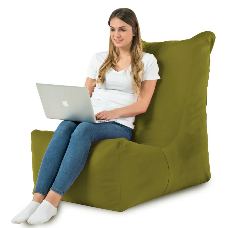 Giant Adult Bean Bag XXL Lounge Chair Distinto - Soft Velvet – view 68