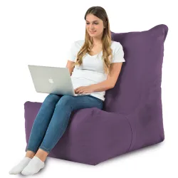 Giant Adult Bean Bag XXL Lounge Chair Distinto - Soft Velvet – view 71