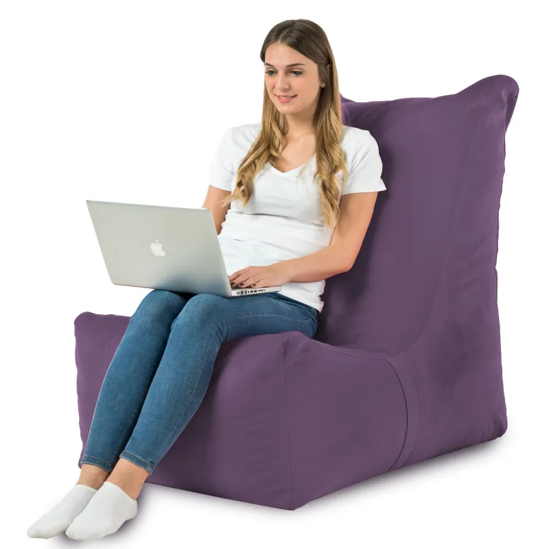 Giant Adult Bean Bag XXL Lounge Chair Distinto - Soft Velvet – view 71