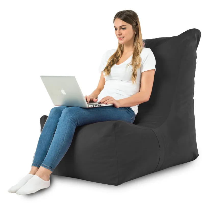 Giant Adult Bean Bag XXL Lounge Chair Disinto - Soft Velvet – view 26