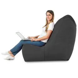 Giant Adult Bean Bag XXL Lounge Chair Distinto - Soft Velvet – view 43