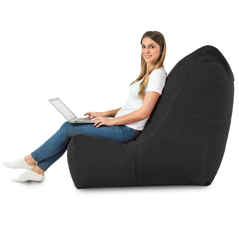 Giant Adult Bean Bag XXL Lounge Chair Distinto - Soft Velvet – view 44