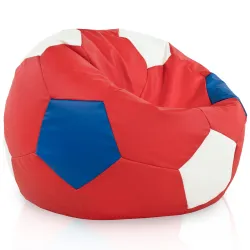 Giant Football Bean Bag Chair XXL - Faux Leather – view 17