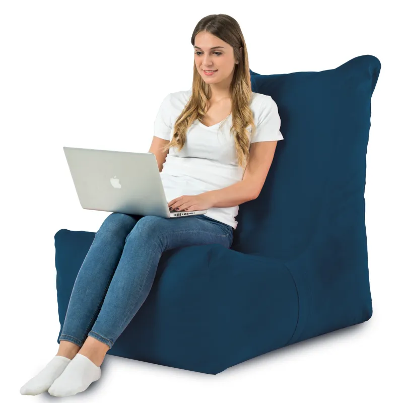 Giant Adult Bean Bag XXL Lounge Chair Distinto - Soft Velvet – view 69