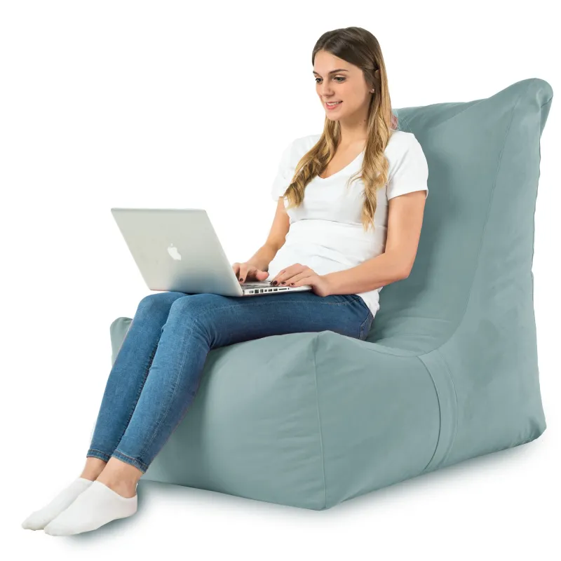 Giant Adult Bean Bag XXL Lounge Chair Distinto - Soft Velvet – view 25