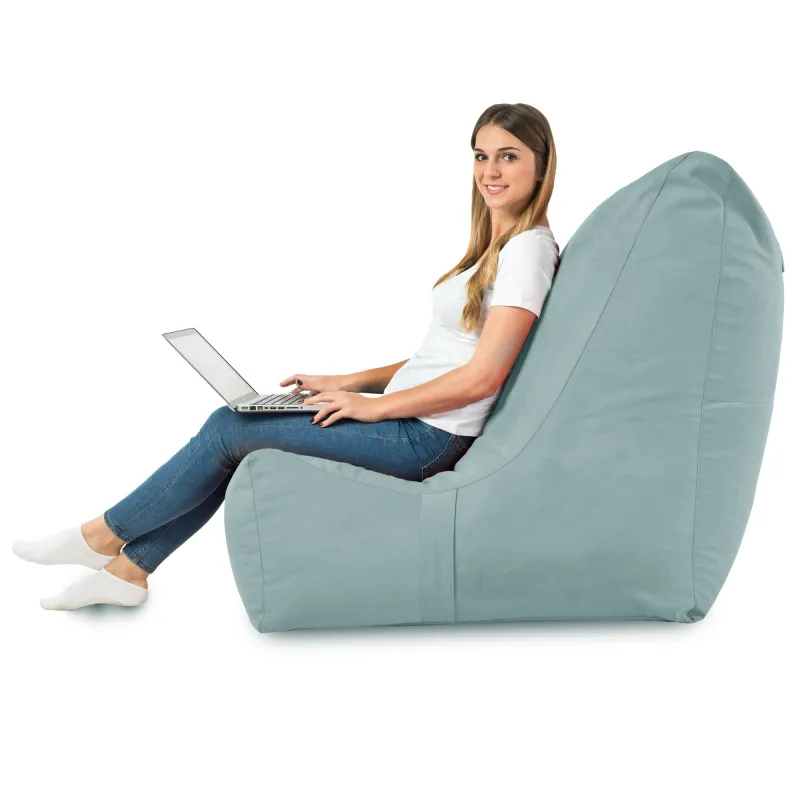 Giant Adult Bean Bag XXL Lounge Chair Distinto - Soft Velvet – view 42