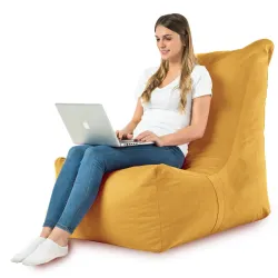 Giant Adult Bean Bag XXL Lounge Chair Distinto - Soft Velvet – view 27