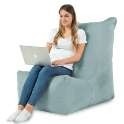 Giant Adult Bean Bag XXL Lounge Chair Distinto - Soft Velvet – view 75