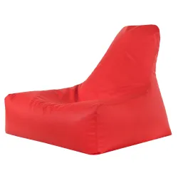 Bali Bean Bag Chair with Backrest - Faux Leather