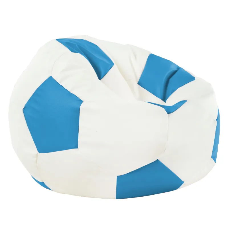 Giant Football Bean Bag Chair XXL - Faux Leather – view 10