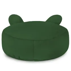 Round Footstool Pouffe Teddy Kids - Soft Velvet – view 24