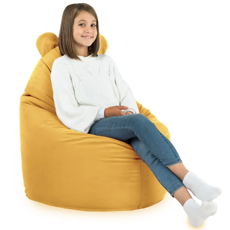 Teddy Kids Bean Bag Chair - Soft Velvet – view 34