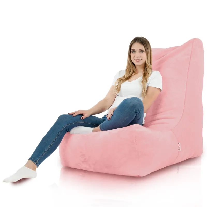 Giant Adult Bean Bag XXL Lounge Chair Distinto - Yeti Faux Fur – view 7