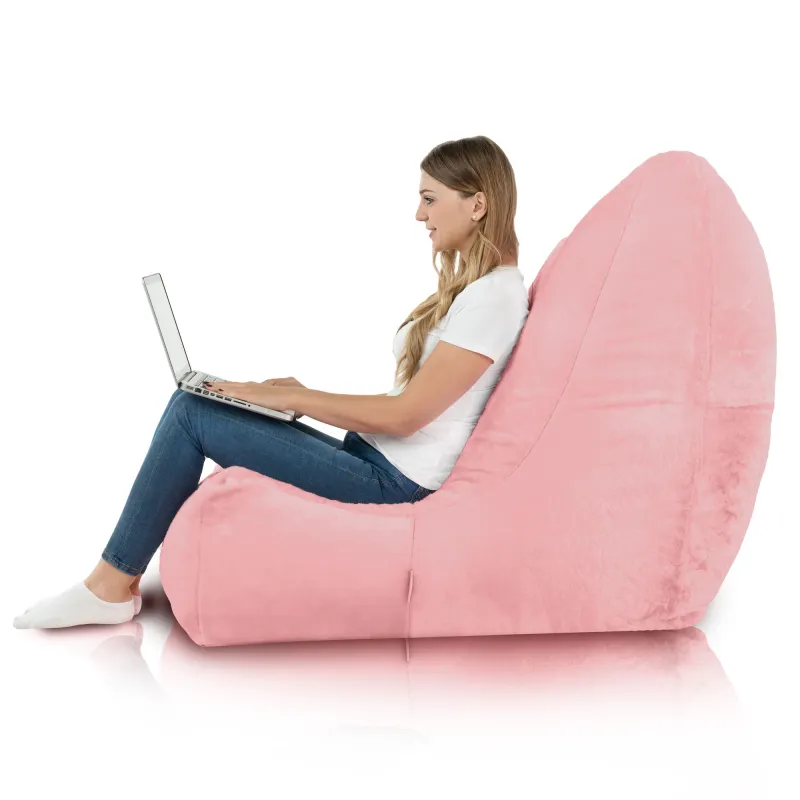 Giant Adult Bean Bag XXL Lounge Chair Distinto - Yeti Faux Fur – view 10
