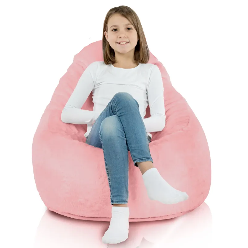 Porto Smart Bean Bag Floor Seat - Yeti Faux Fur – view 8