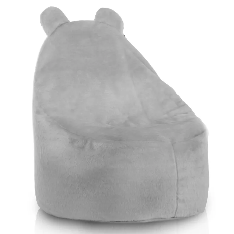 Teddy Kids Bean Bag Chair - Yeti Faux Fur